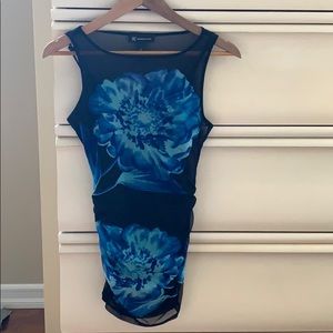 INC sleeveless black top